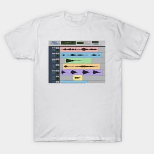Audio Engineer Pro Tools DAW Musician Recording Program Home Studio Gift T-Shirt